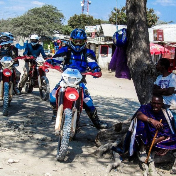 Motorradreisen Tansania, Lake Natron